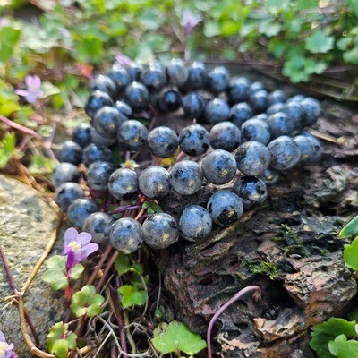 Larvikite Bracelet — Grounding, Protection &amp; Ancestral Wisdom Energy Stone