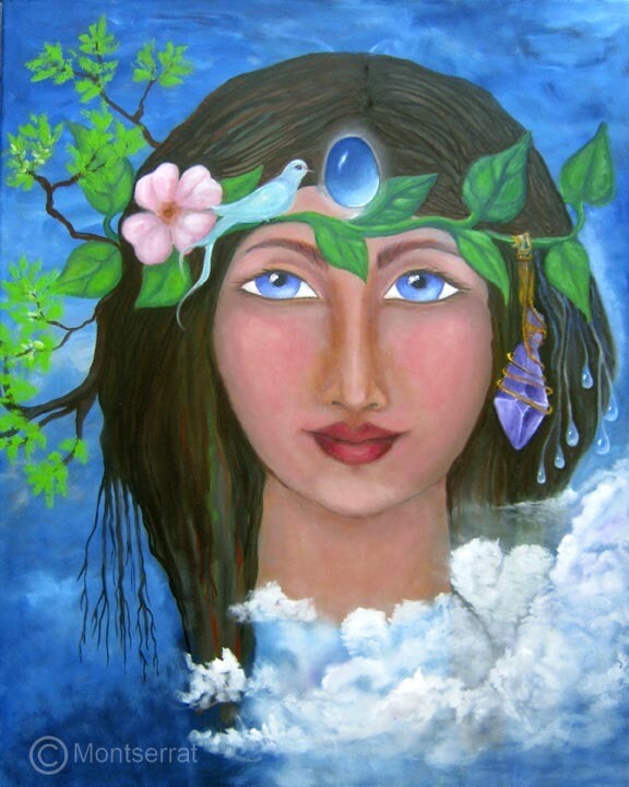 Rain Spirit Post Card