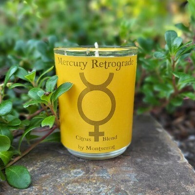 💛Mercury Retrograde Organic Soy Candle