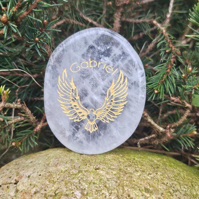 🪽Archangel Stones: 🤍Gabriel in Clear Quartz