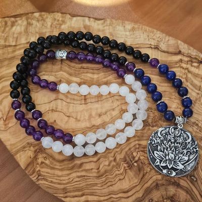 Lotus Prayer Beads
