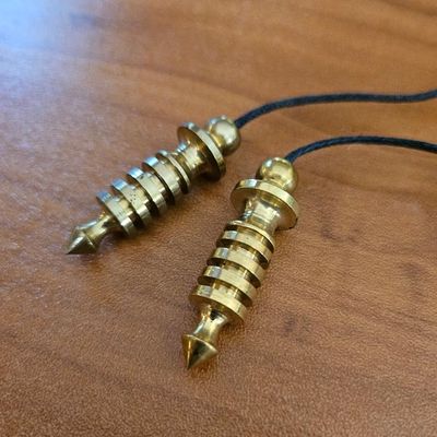 Cross Of Life Isis Brass Pendulum