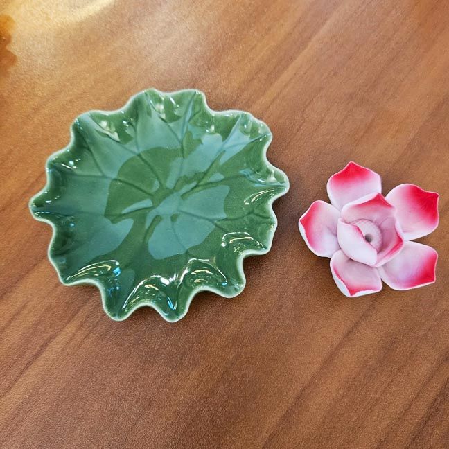 Lotus Lily Pad Incense Burner