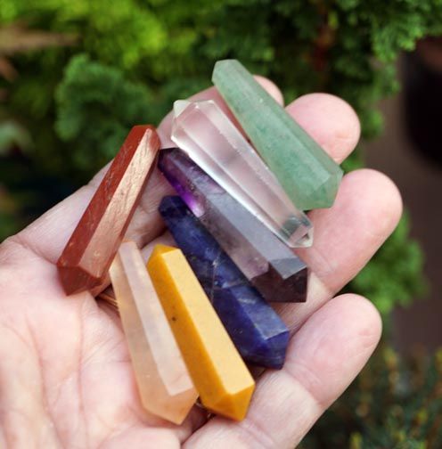 Mini Gemstone Vogel Wands