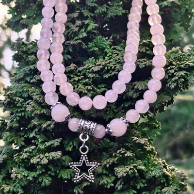 Rose Quartz Prayer Beads