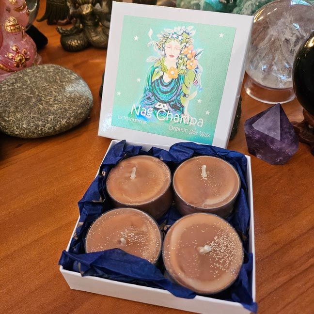 🧘‍♀️Nag Champa Organic Soy Tea Lights