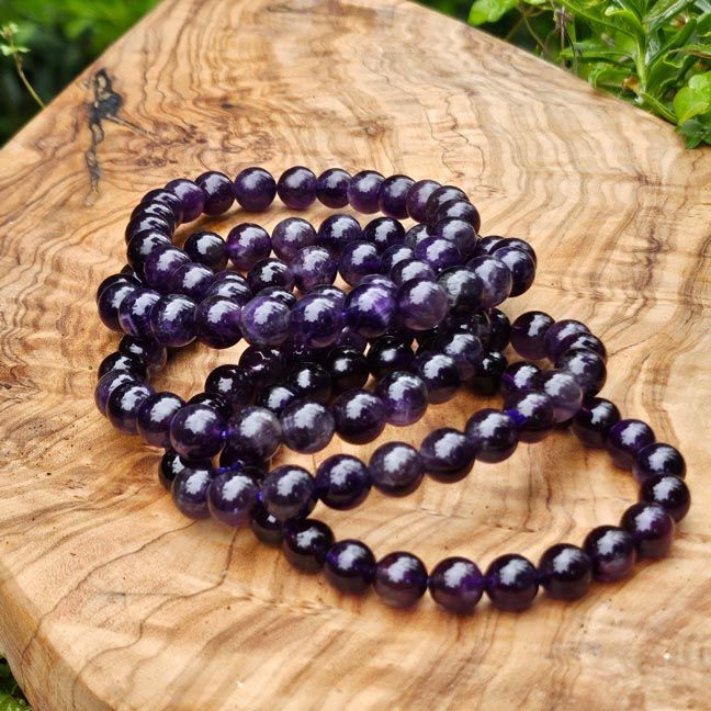 Black Amethyst Bracelet