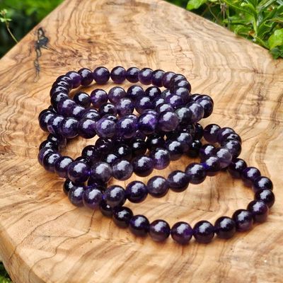 Black Amethyst Bracelet