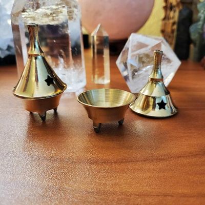 🌟Mini Brass Incense Burner