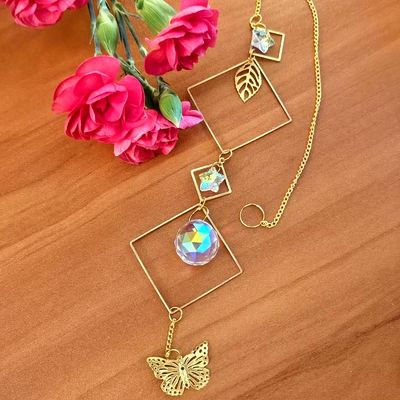 Golden Butterfly Suncatcher