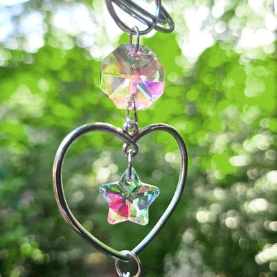 Saturn &amp; Starlight Suncatcher (4+ Units Minimum Order)