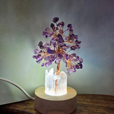 🌳Amethyst Tree Light