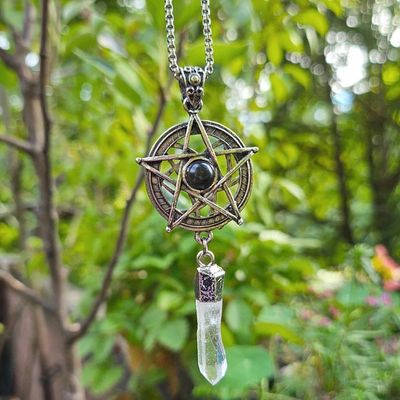 🌒 Pentagram Talisman Pendant