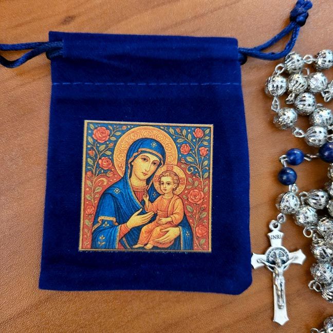 Rosary Pouches – Madonna &amp; Child Collection