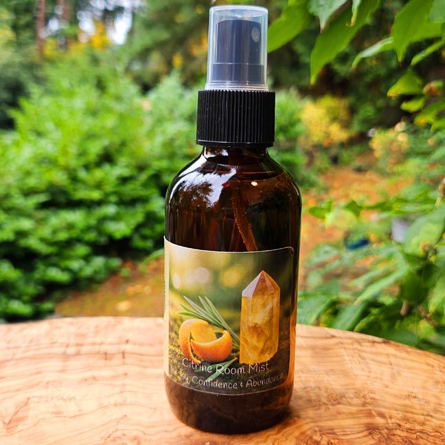 💛 Citrine Spray: Oils for Joy, Confidence &amp; Abundance