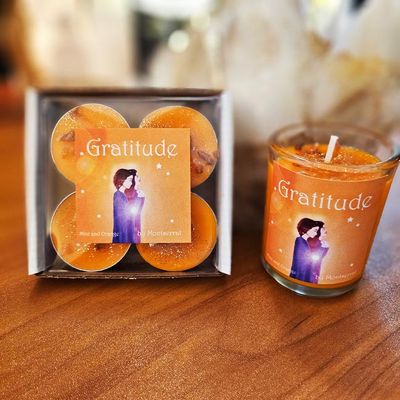 Gratitude Organic Soy Wax Tea Lights