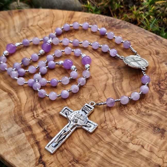 🪻Sanctum Lilac Rosary