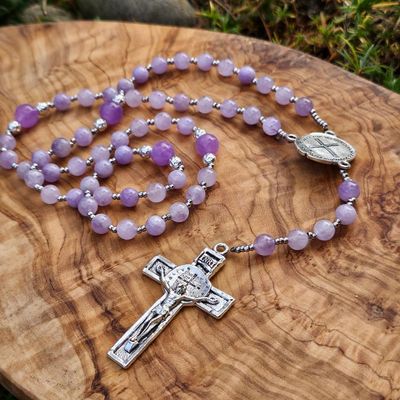 Sanctum Lilac Rosary
