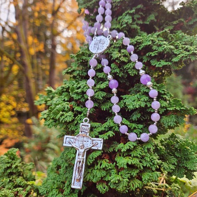 Sanctum Lilac Rosary