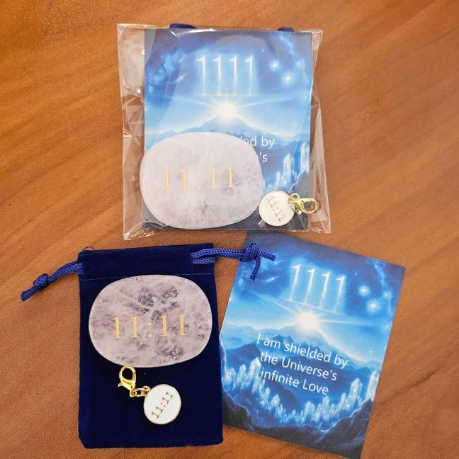 🌟Portal of Light — 11:11 Rose Quartz Blessing Set