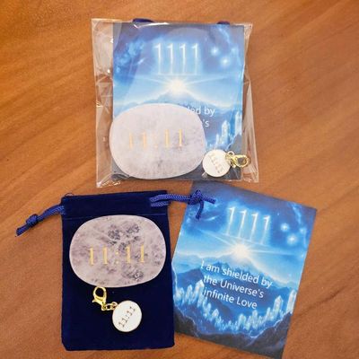 🌟Portal of Light — 11:11 Rose Quartz Blessing Set 🌟Portal of Light — 11:11 Rose Quartz Blessing Set