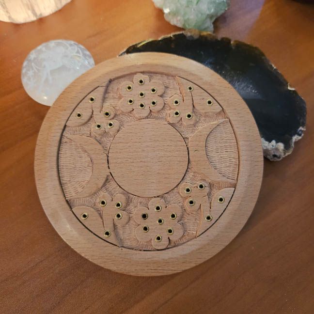 Triple Moon Altar Tile