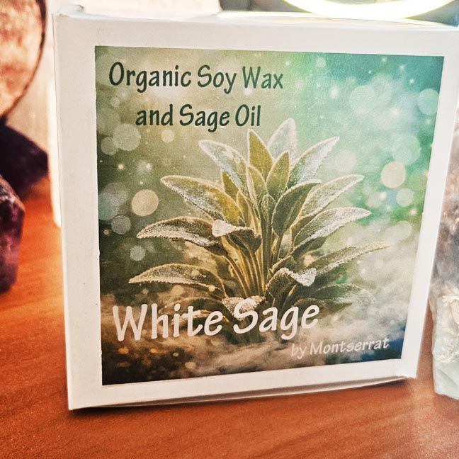 White Sage Organic Soy Votives