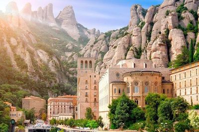 Black Madonna of Montserrat statuette