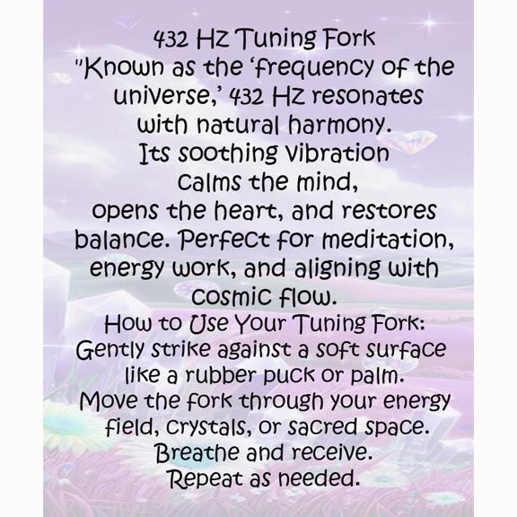 432 Hz Tuning Fork