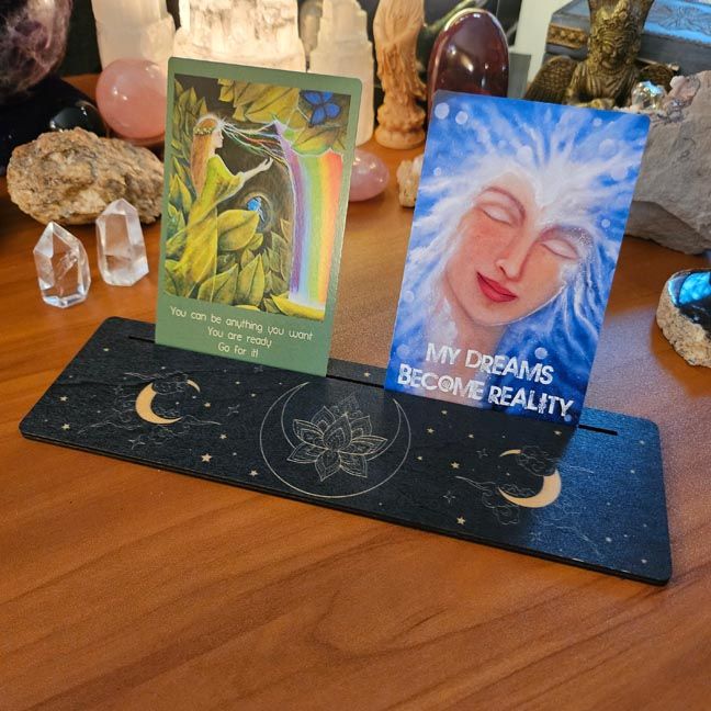 🪷🌙Lotus Moon Card Stand