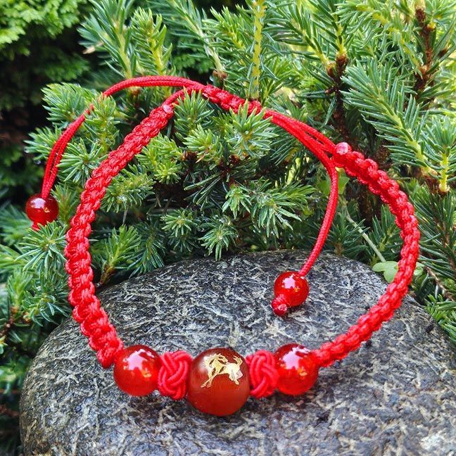 🐎🔴Year of the Horse Red String Protection Bracelet