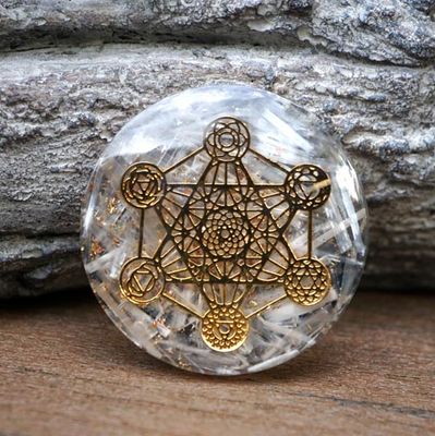 Metatron Disks • Metatron Brass Insert • 2" Diameter
