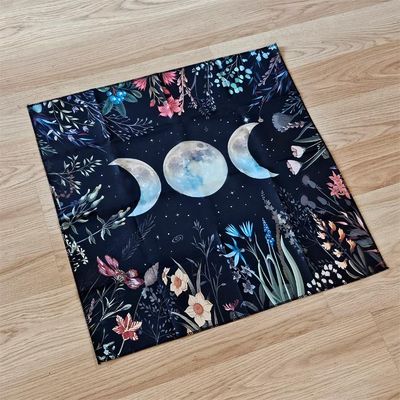 Triple Moon – 18" x 18" Altar Cloth