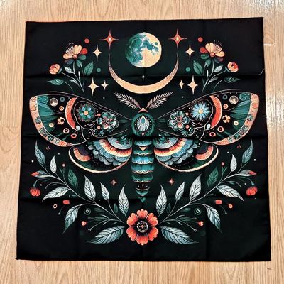 🌒​Full Moon Moth Cloth
