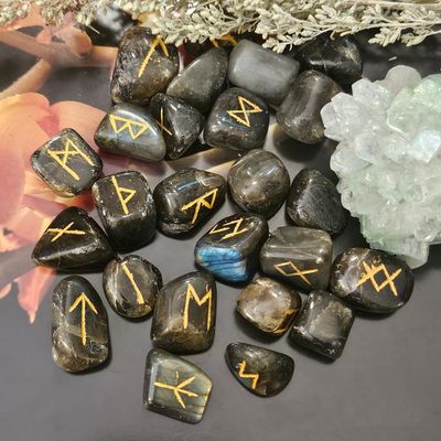 🔵​Labradorite Gemstone Runes