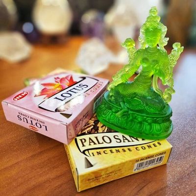 HEM Incense Cones — Box of 10 with Mini Burner