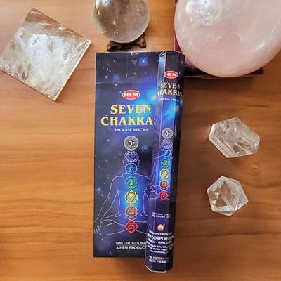 🌈 Seven Chakras Incense Sticks