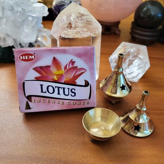 🌸 Lotus Incense Cones
