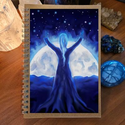 🌔 Moon‑Blessing Journal by Montserrat