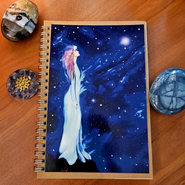 🌌 Cosmic Dreamer Notebook &amp; Journal by Montserrat