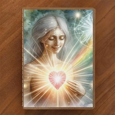 💖 Love Creates New Worlds Notebook &amp; Journal by Montserrat