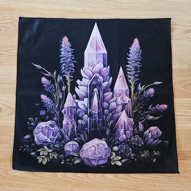 💜​Amethyst Cluster Cloth