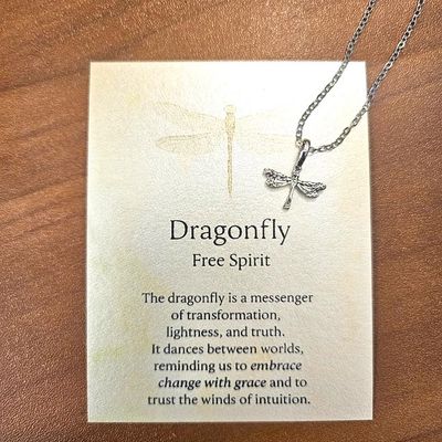 ཐི༏ཋྀ Dragonfly ~ Free Spirit Necklace