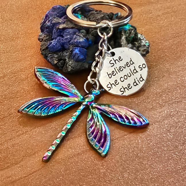 ✨Dragonfly of Light &amp; Courage Key Chain