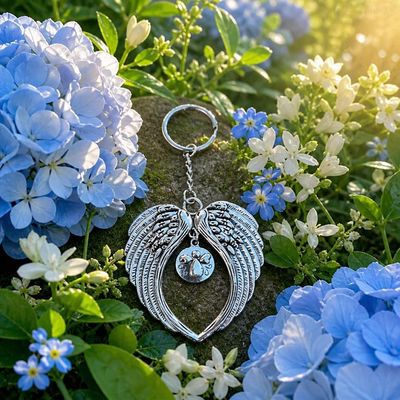Wings of Protection Key Chain