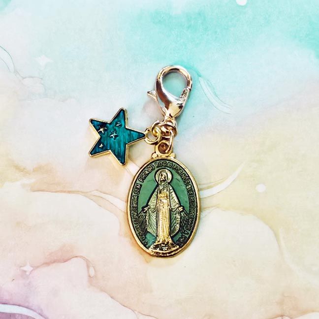 Miraculous Virgen — Purse Charm