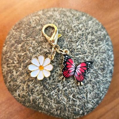 ​Monarch &amp; Marigold — Clip‑On Blessing