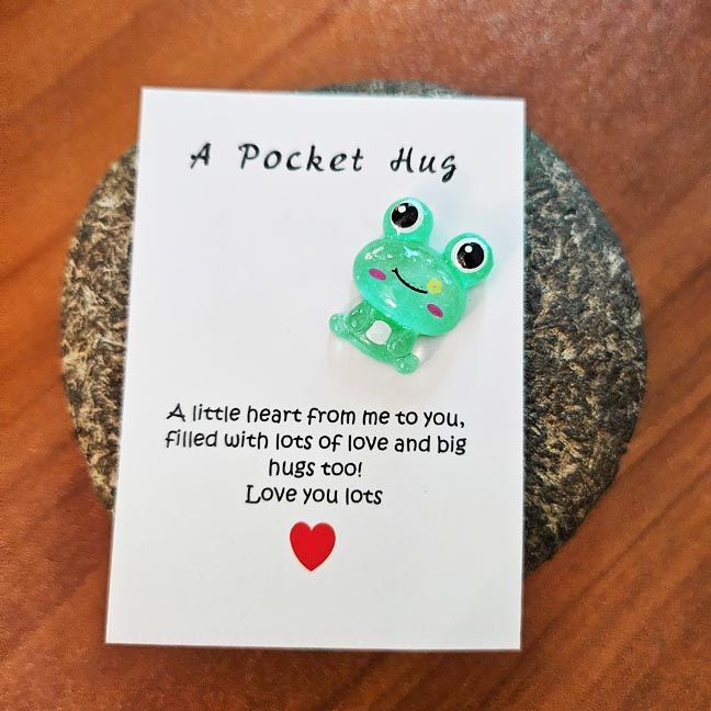 💕Pocket Hugs - Frog