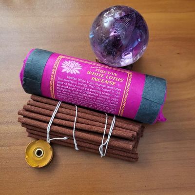 🕊️ White Lotus Tibetan Incense