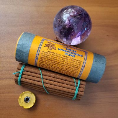 🔶 Saffron Tibetan Incense